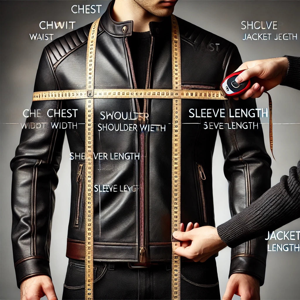 How to Measure Custom Size for a Leather Jacket?