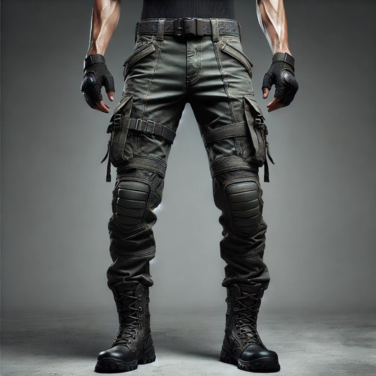 Tactical Leather Pants