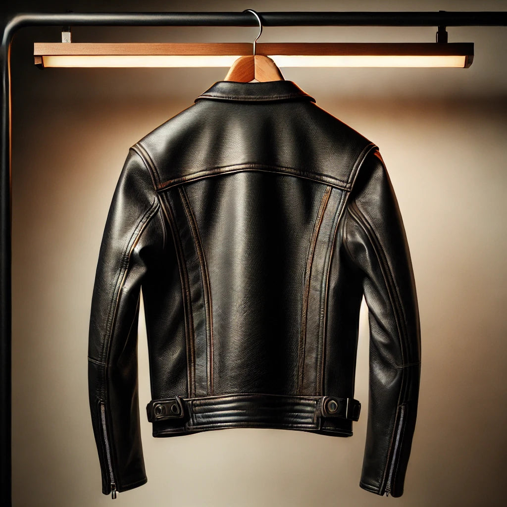 Wasamix "Urban Rebel" Leather Jacket for Men - Wasamix